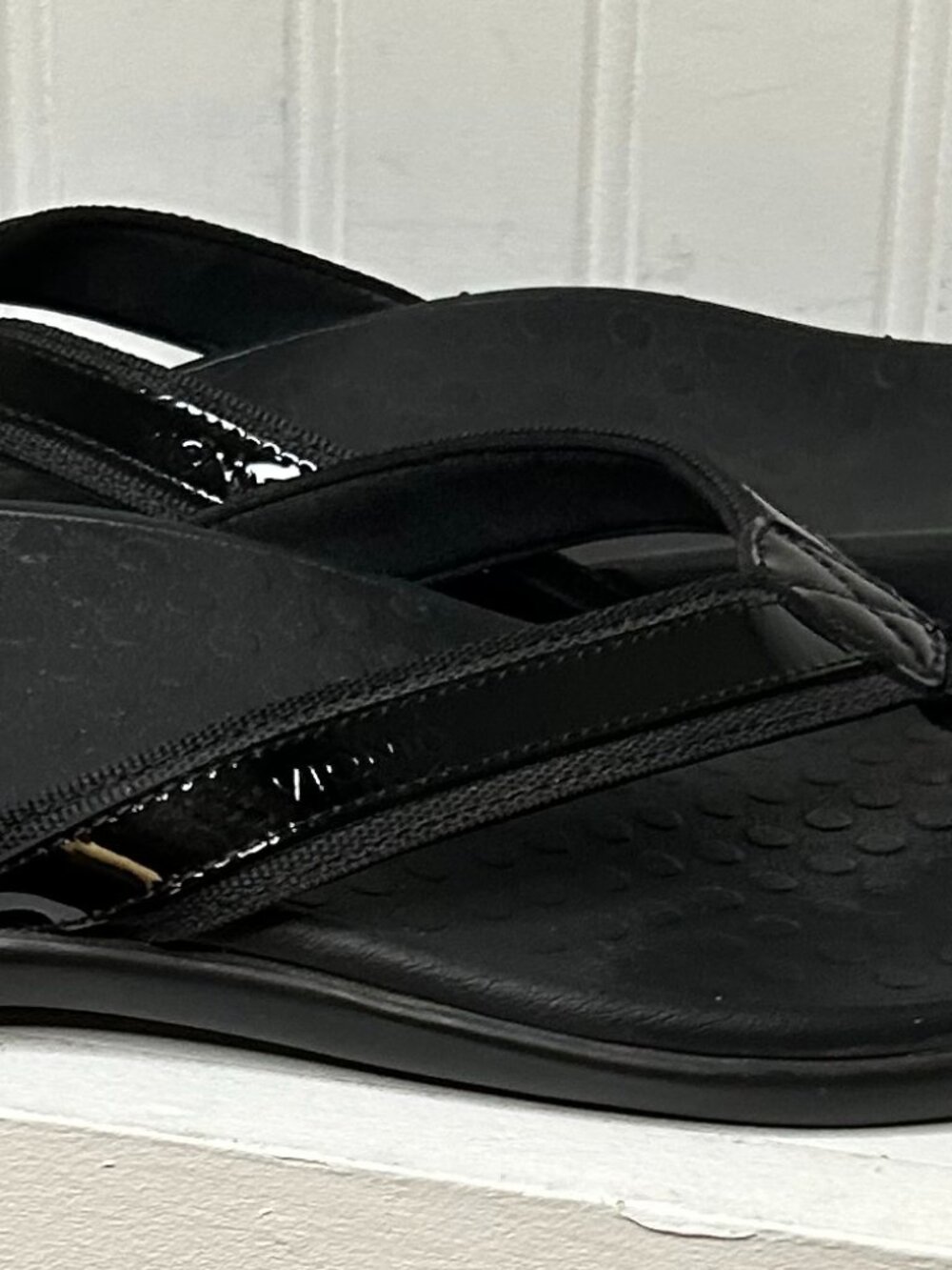 Women’s Vionic Tide II Toe Post Thong Sandals Black Size 9 - Picture 3 of 7
